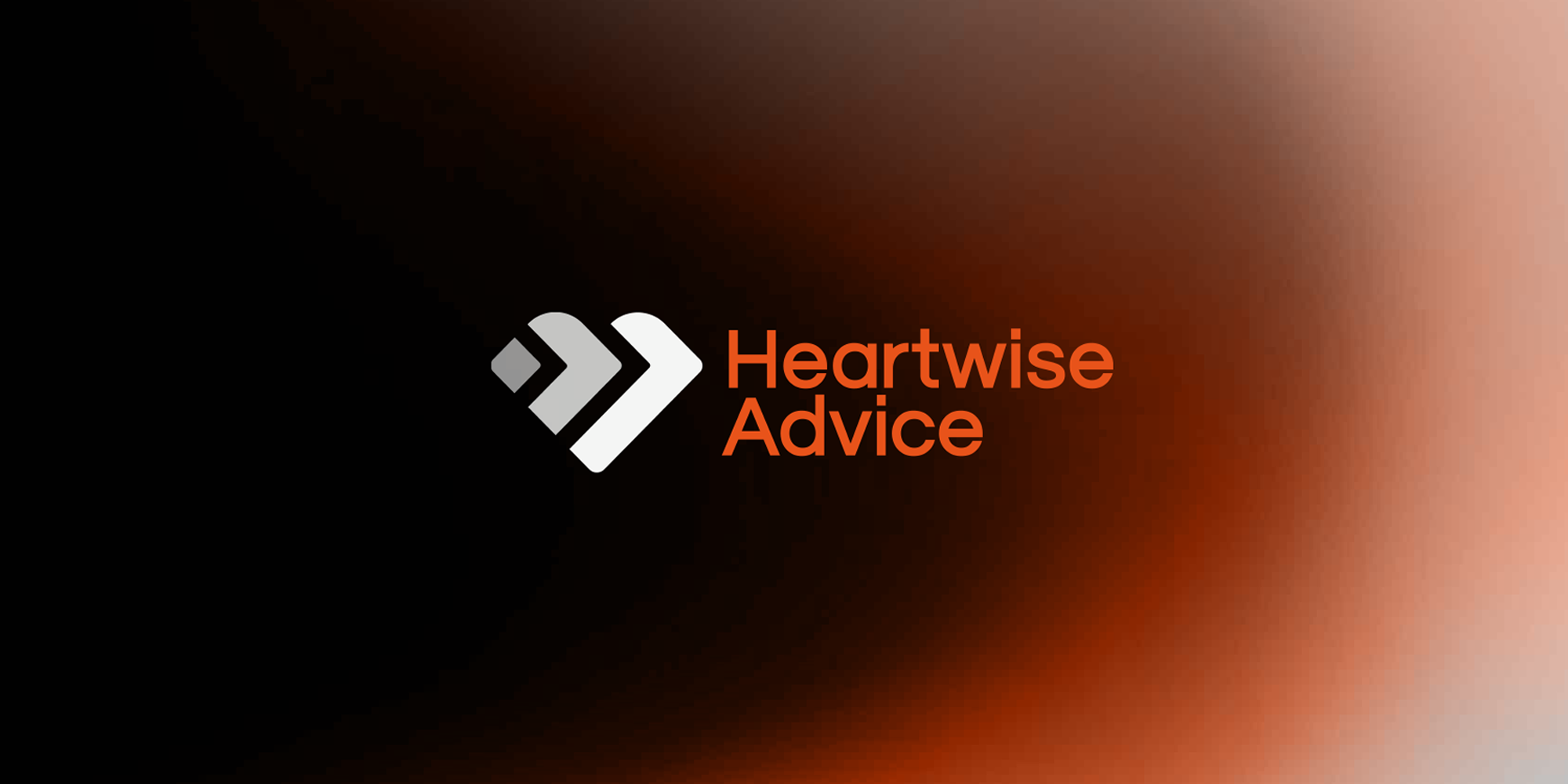 Heartwise Advice financial advice logo design brand identity samadara gangue