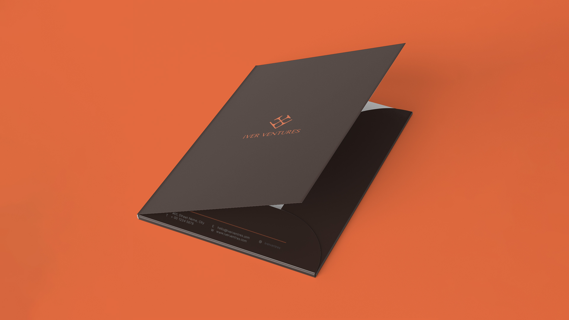 Iver Ventures logo design brand identity Samadara Ginige