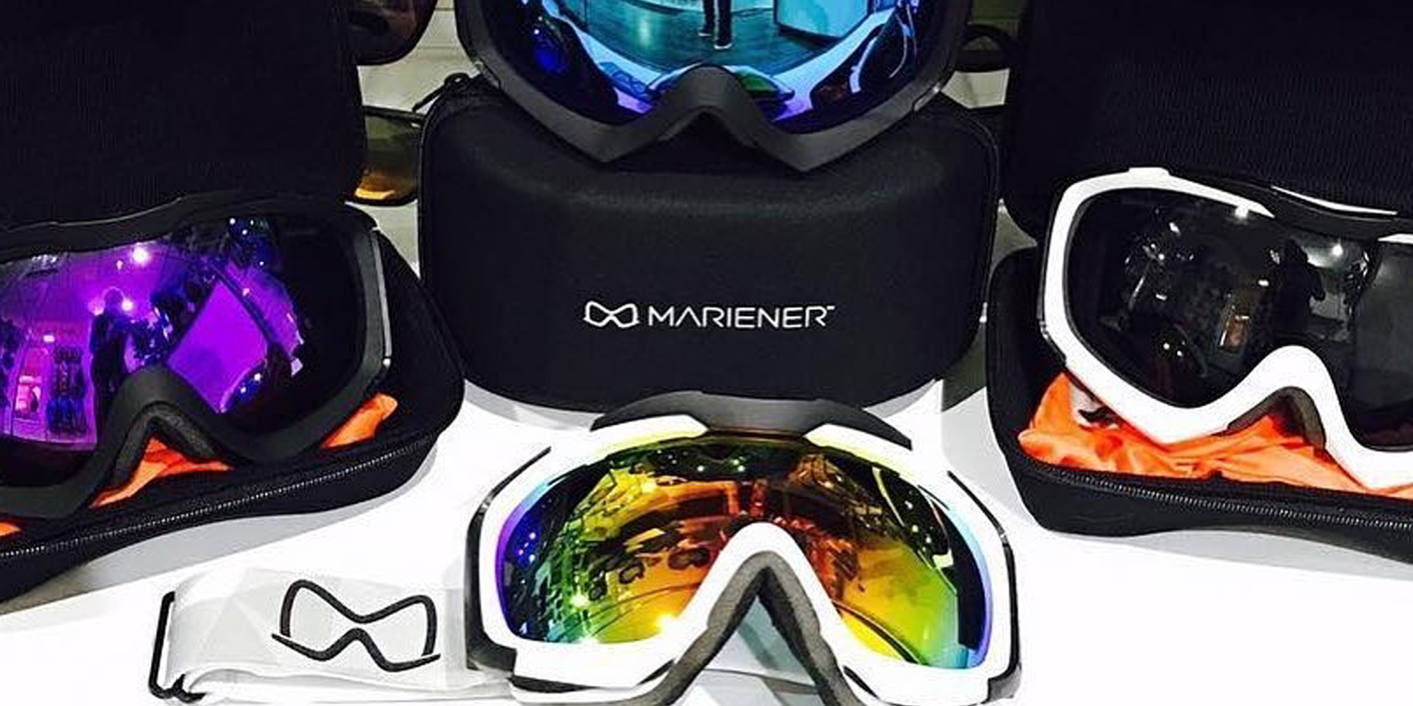 Mariener Sunglasses Goggles logo design brand identity Samadara Ginige